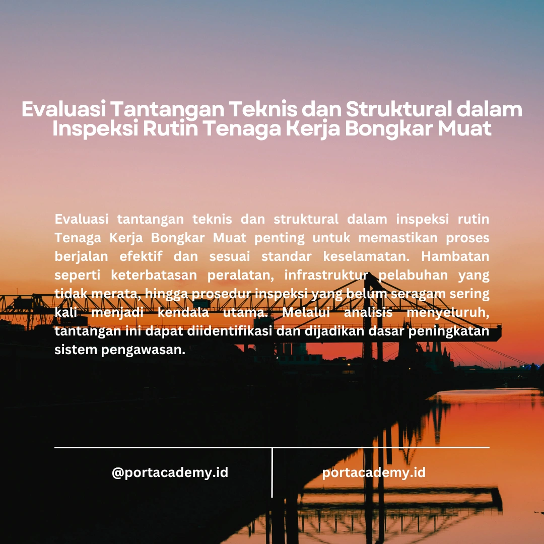 Panduan Inspeksi Rutin untuk TKBM