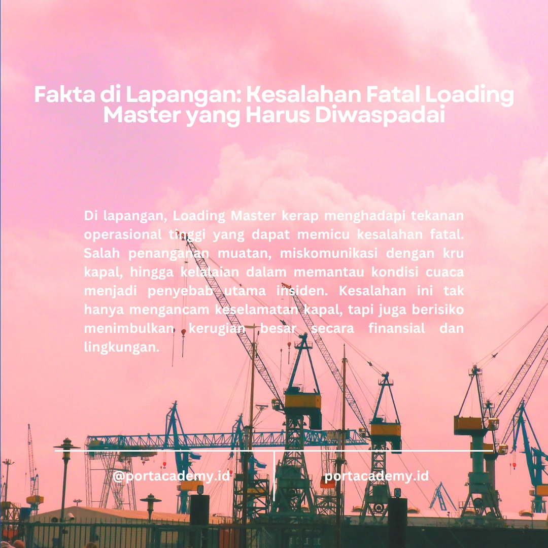 Kesalahan Fatal yang Harus Dihindari oleh Loading Master