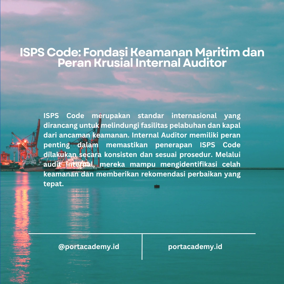 Panduan Sertifikasi Internal Auditor ISPS