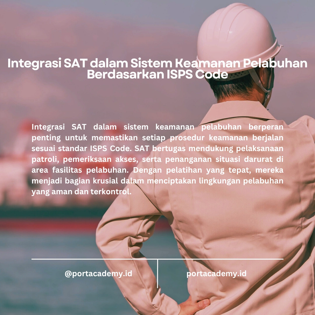 Pelatihan SAT untuk Kesadaran Keamanan di Pelabuhan