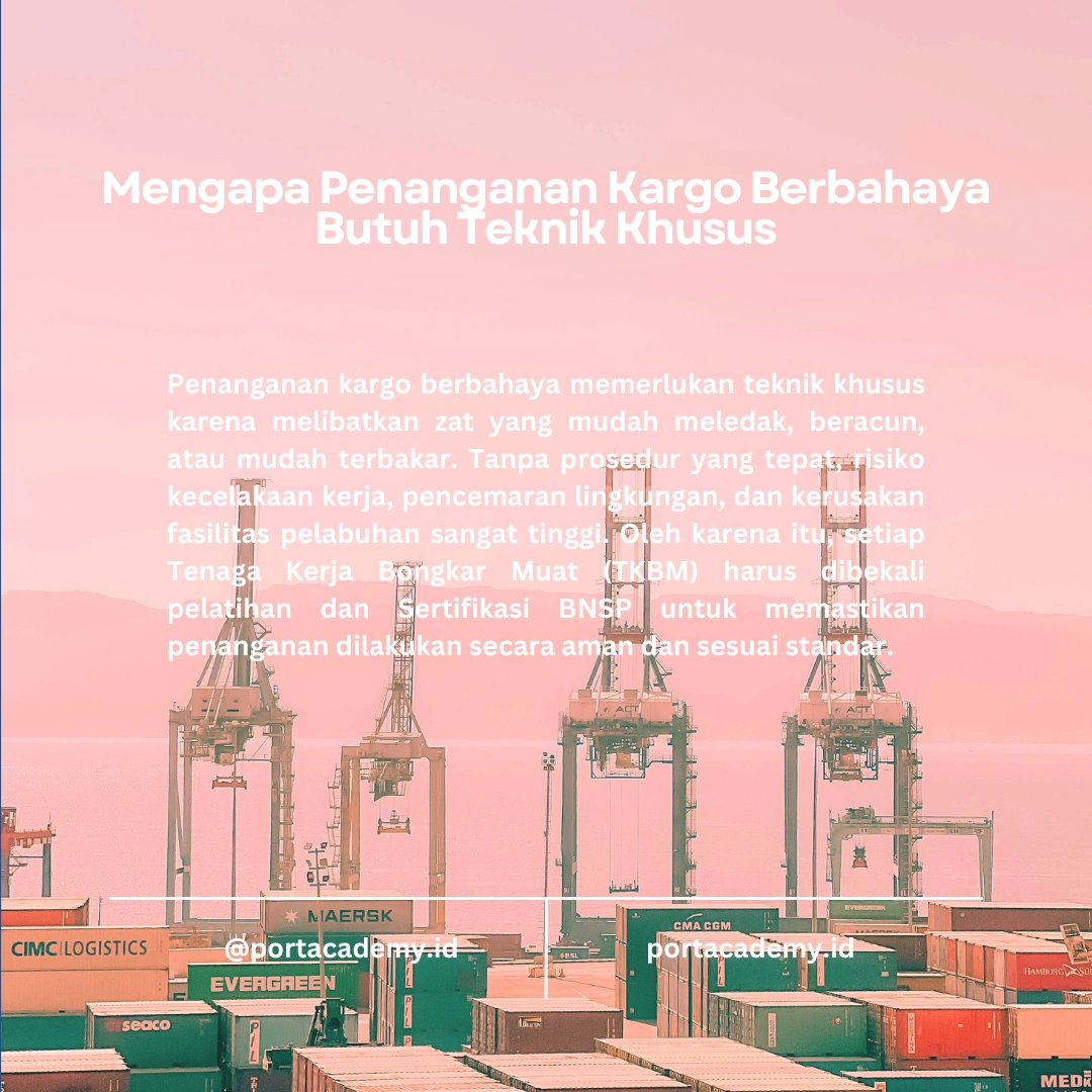 Teknik Aman dalam Menangani Kargo Berbahaya