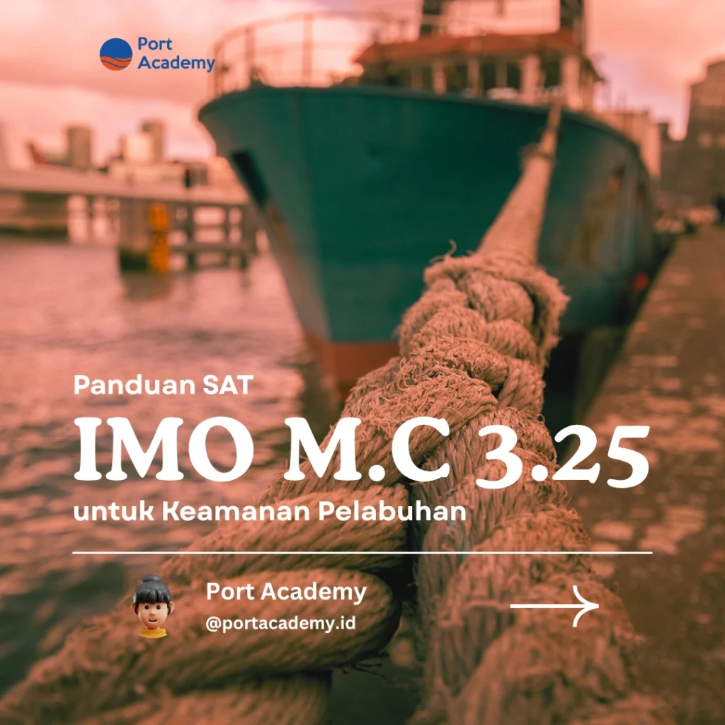 Panduan SAT IMO M.C 3.25 untuk Keamanan Pelabuhan