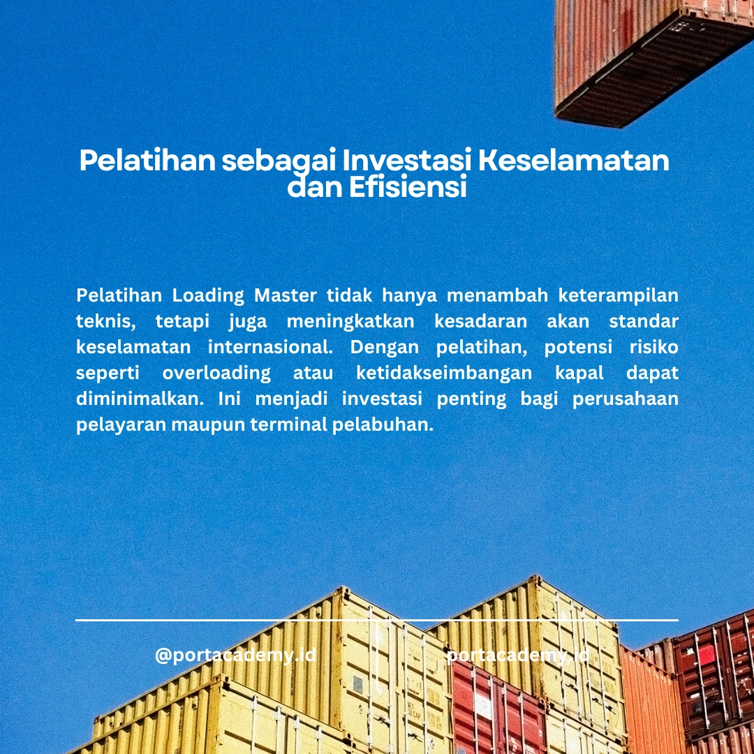 Mengapa Pelatihan Loading Master Sangat Dibutuhkan?