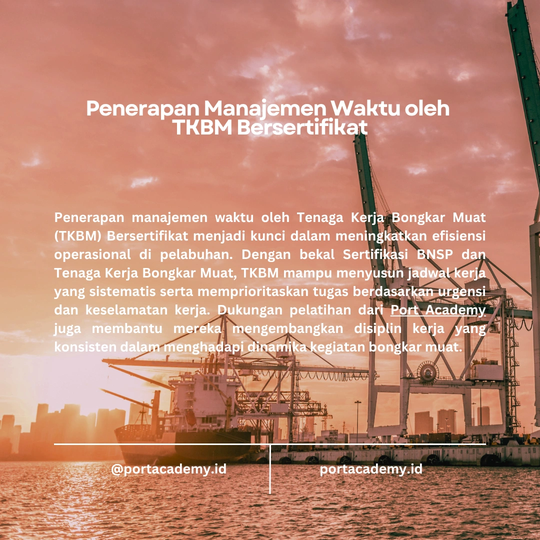 Panduan Mengelola Waktu Efektif bagi TKBM