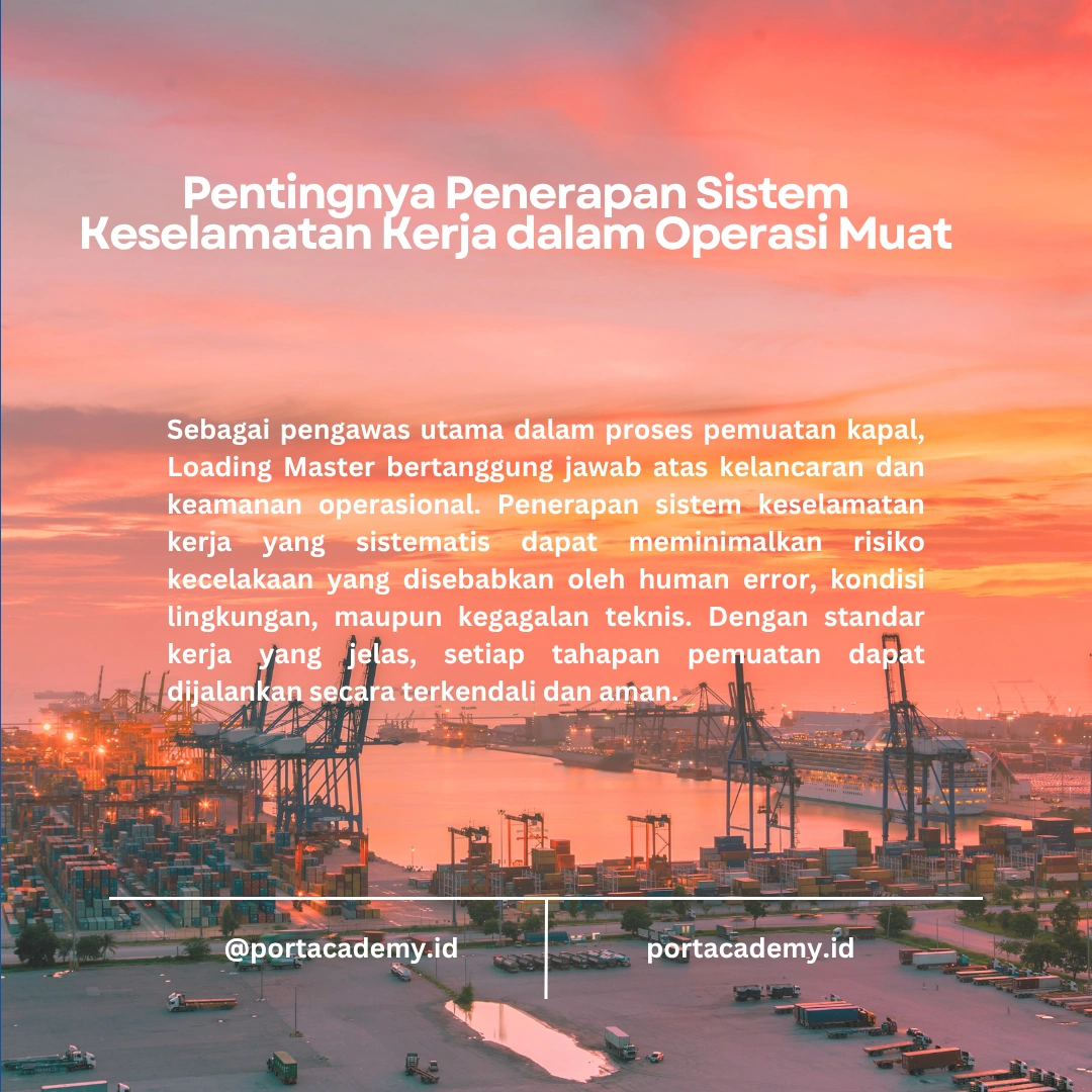 Keselamatan dan Kesehatan Kerja bagi Loading Master