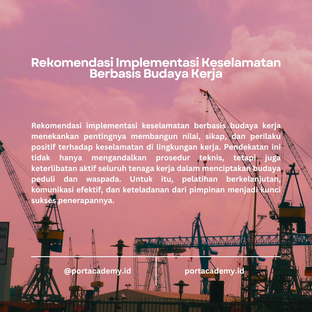 Panduan Kesehatan dan Keselamatan Kerja bagi TKBM