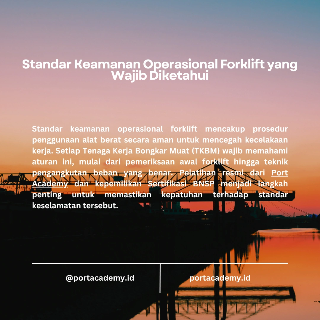 Cara Menggunakan Forklift dengan Efektif bagi TKBM