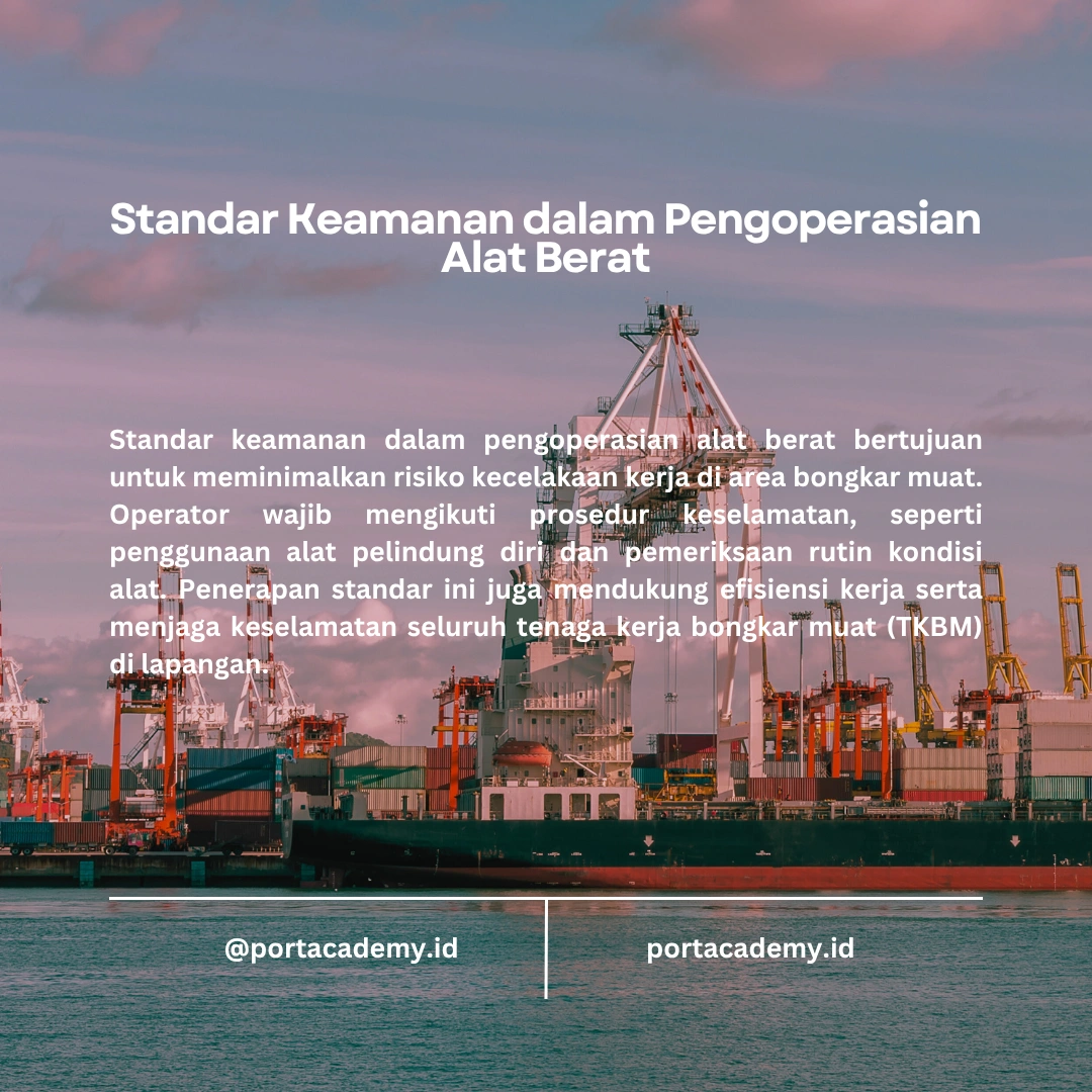Panduan Penggunaan Alat Berat untuk TKBM