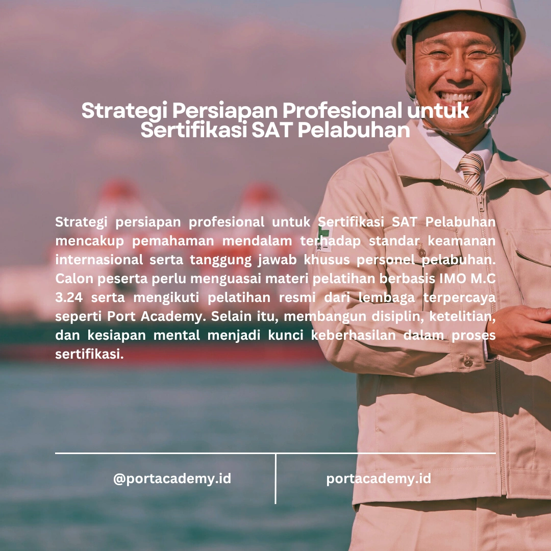 Panduan Sertifikasi SAT IMO M.C 3.24