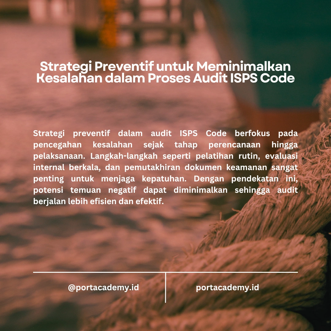 Langkah-Langkah Audit ISPS untuk Pemula
