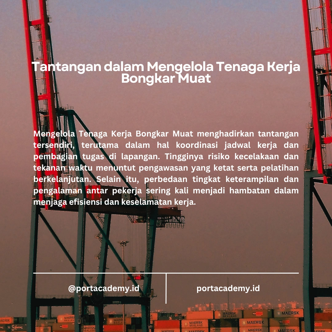 Cara Efektif Mengatur Tenaga Kerja Bongkar Muat di Pelabuhan