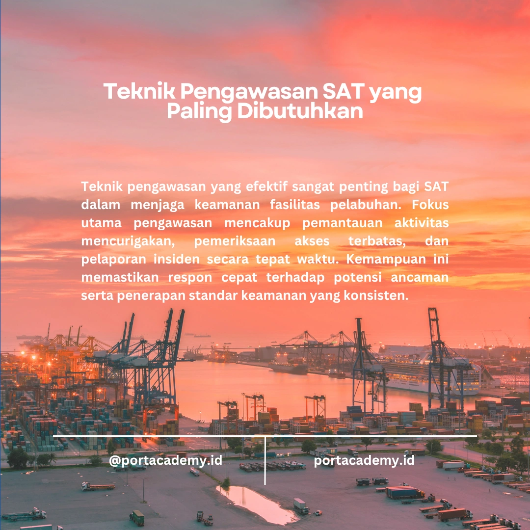 Teknik Pengawasan yang Harus Dikuasai oleh SAT