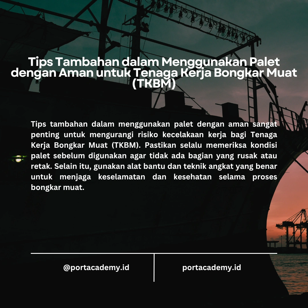 Langkah-Langkah Menggunakan Palet dengan Aman