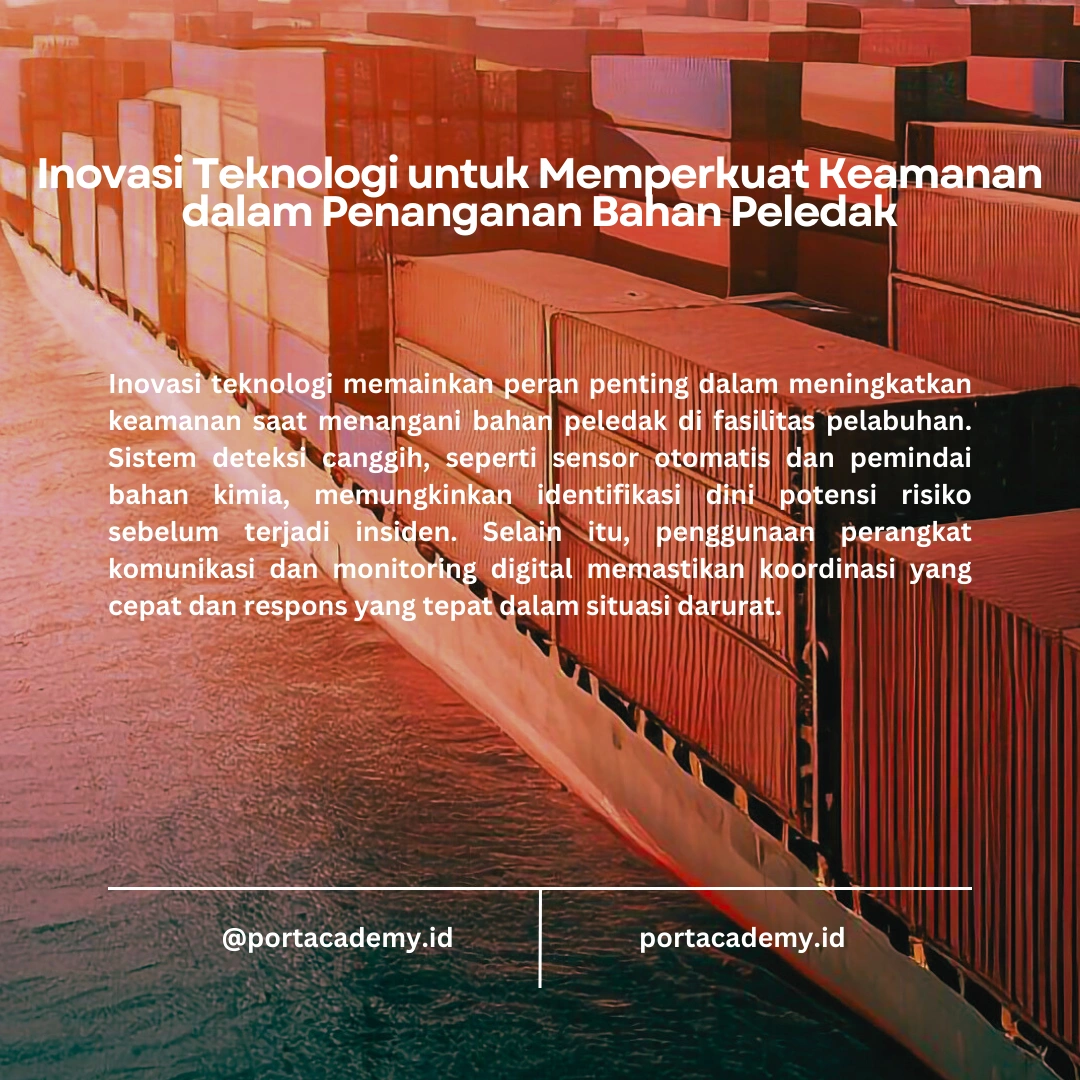 Bagaimana Menangani Bahan Peledak di Fasilitas Pelabuhan dengan Keamanan Terjamin