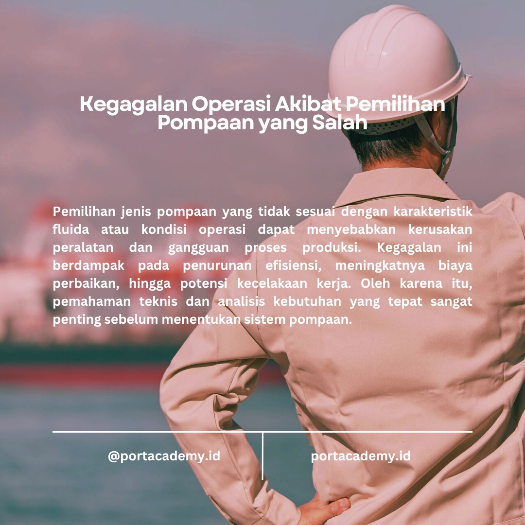 Kesalahan dalam Pemilihan Pompaan dan Cara Mengatasinya