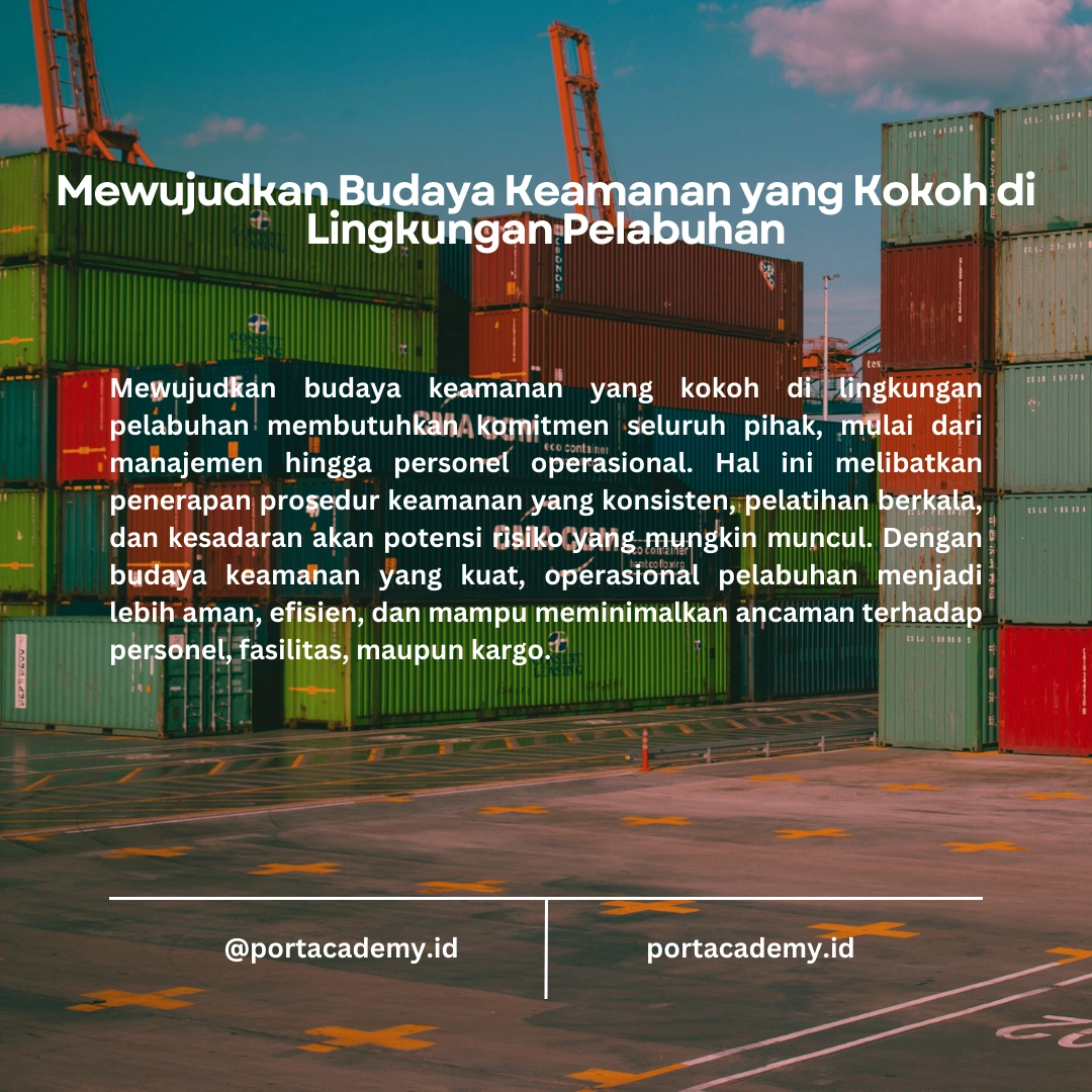 Keamanan Fasilitas Pelabuhan: Tantangan dan Solusi dalam Mengelola Keamanan