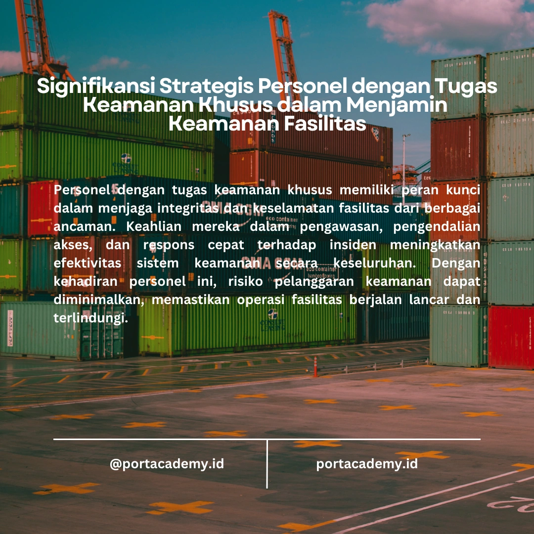 Menyusun Rencana Keamanan Pelabuhan yang Sesuai dengan ISPS Code
