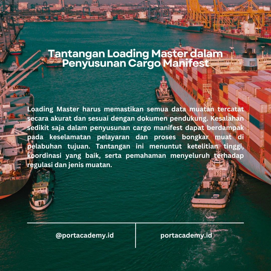 Loading Master dan Pentingnya Dokumen Cargo Manifest