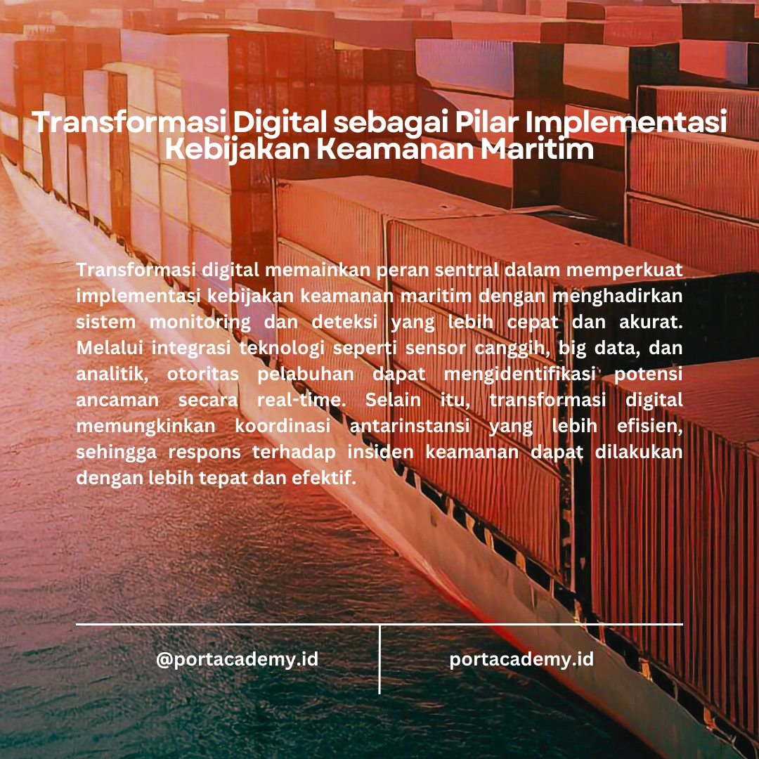 Implementasi Kebijakan Keamanan Maritim di Fasilitas Pelabuhan