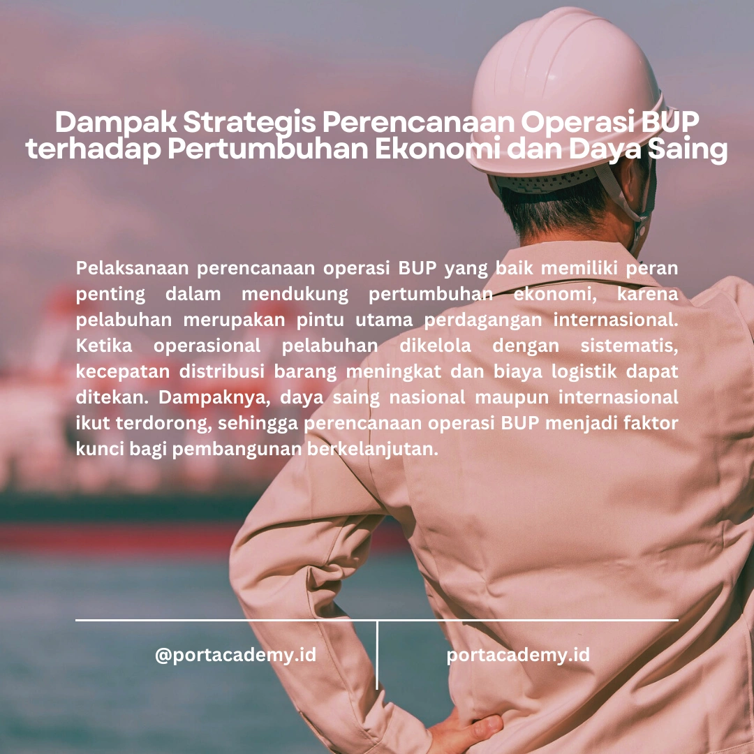 Mengapa Perencanaan Operasi BUP Sangat Penting