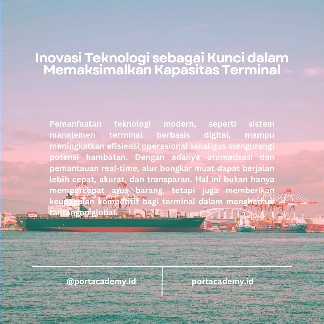 Strategi Memaksimalkan Kapasitas Terminal