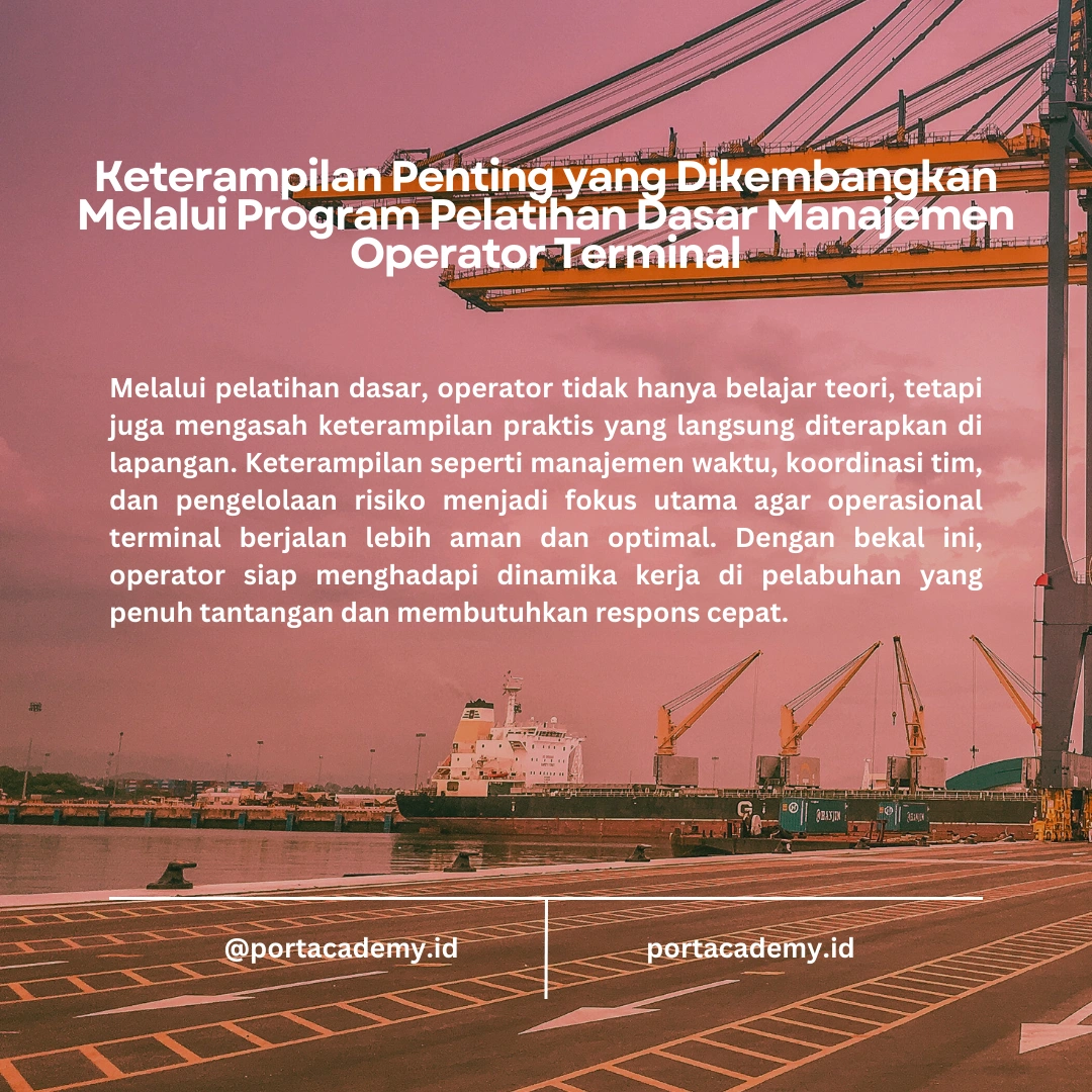 Pelatihan Dasar untuk Manajemen Operator Terminal