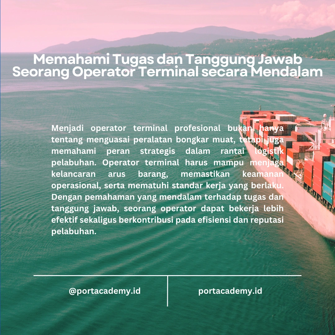 Langkah-Langkah Menjadi Operator Terminal Profesional