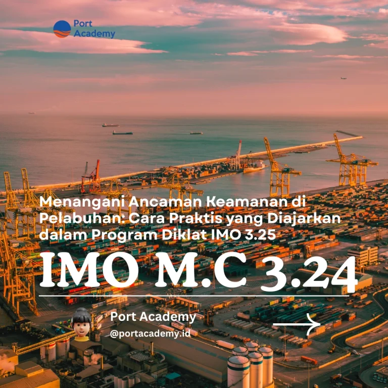 Menangani Ancaman Keamanan di Pelabuhan: Cara Praktis yang Diajarkan dalam Program Diklat IMO 3.25