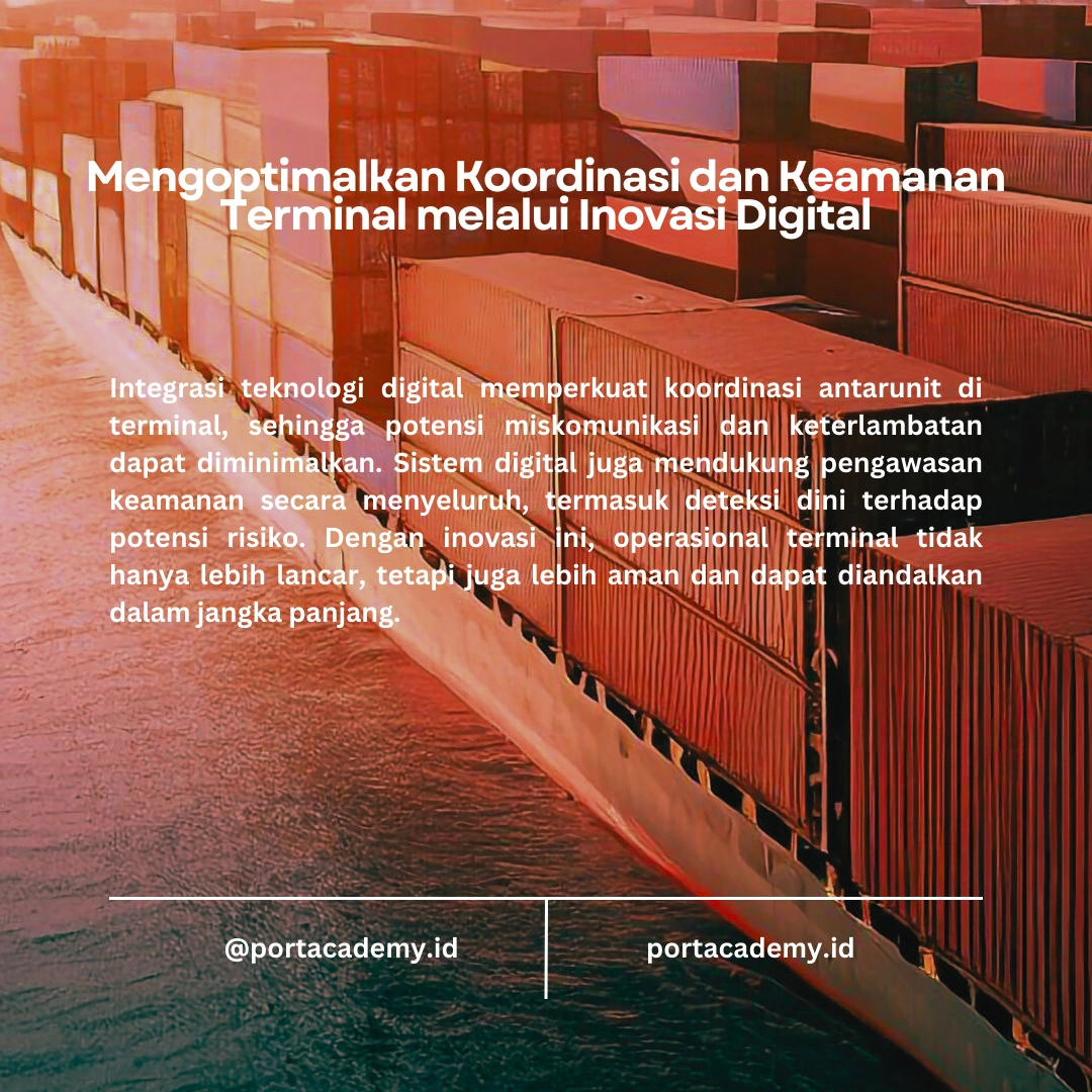 Peran Digitalisasi dalam Operasi Terminal Pelabuhan