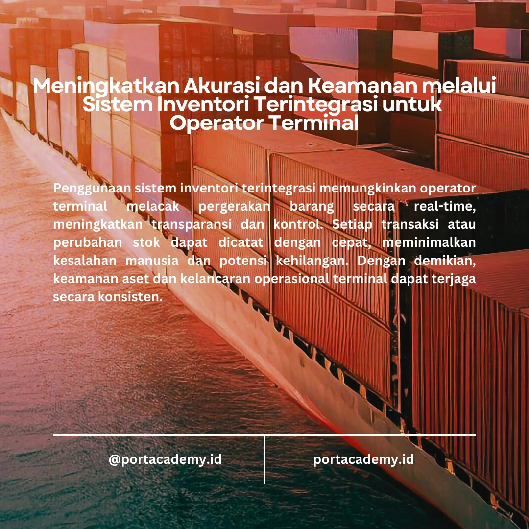 Manajemen Inventori untuk Operator Terminal