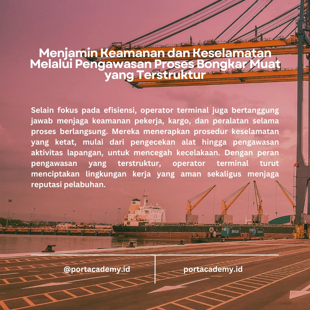 Peran Operator Terminal dalam Proses Bongkar Muat