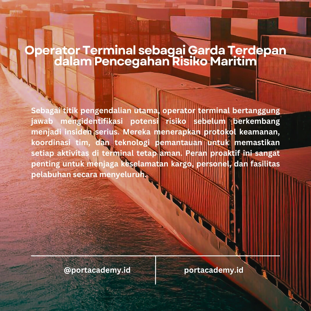 Peran Operator Terminal dalam Keamanan Maritim