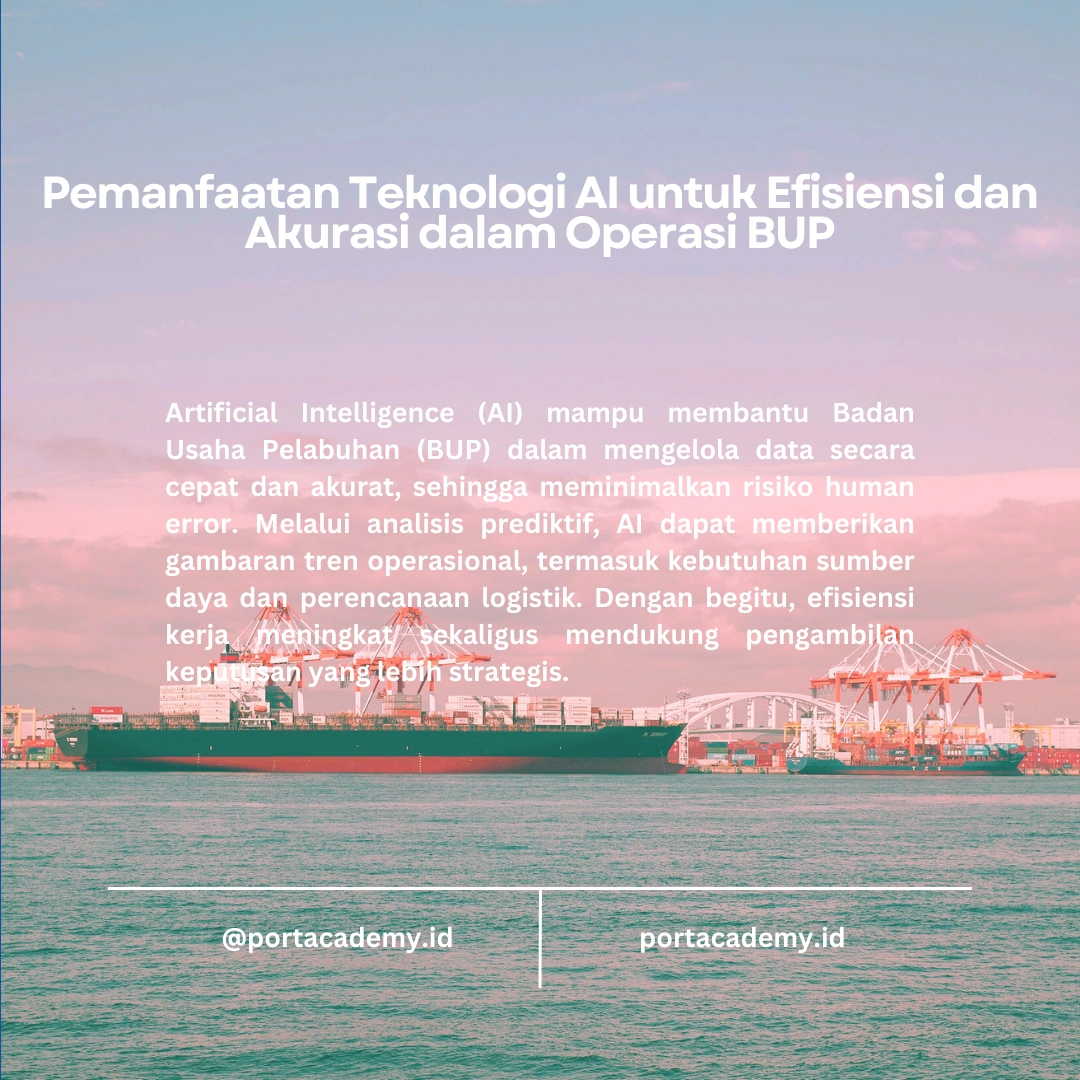 Teknologi AI dalam Mendukung Operasi BUP