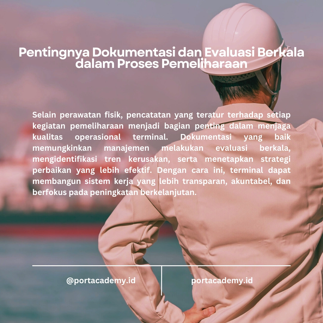 Prosedur Pemeliharaan Peralatan Terminal