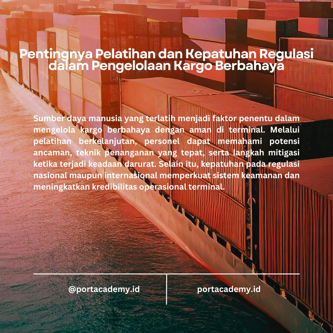 Mengelola Kargo Berbahaya dengan Aman di Terminal