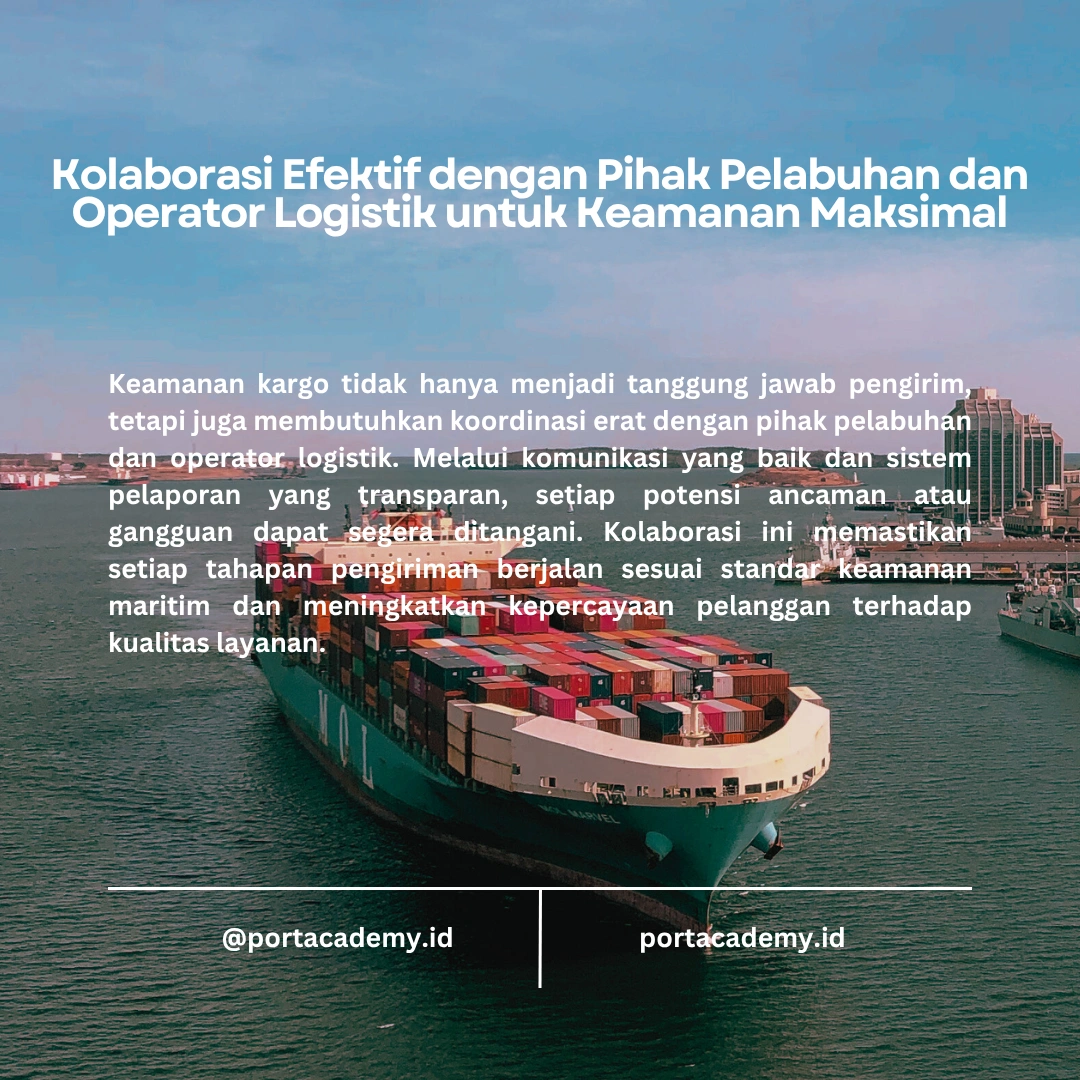 Tips Menjaga Keamanan Kargo dalam Pengiriman Laut