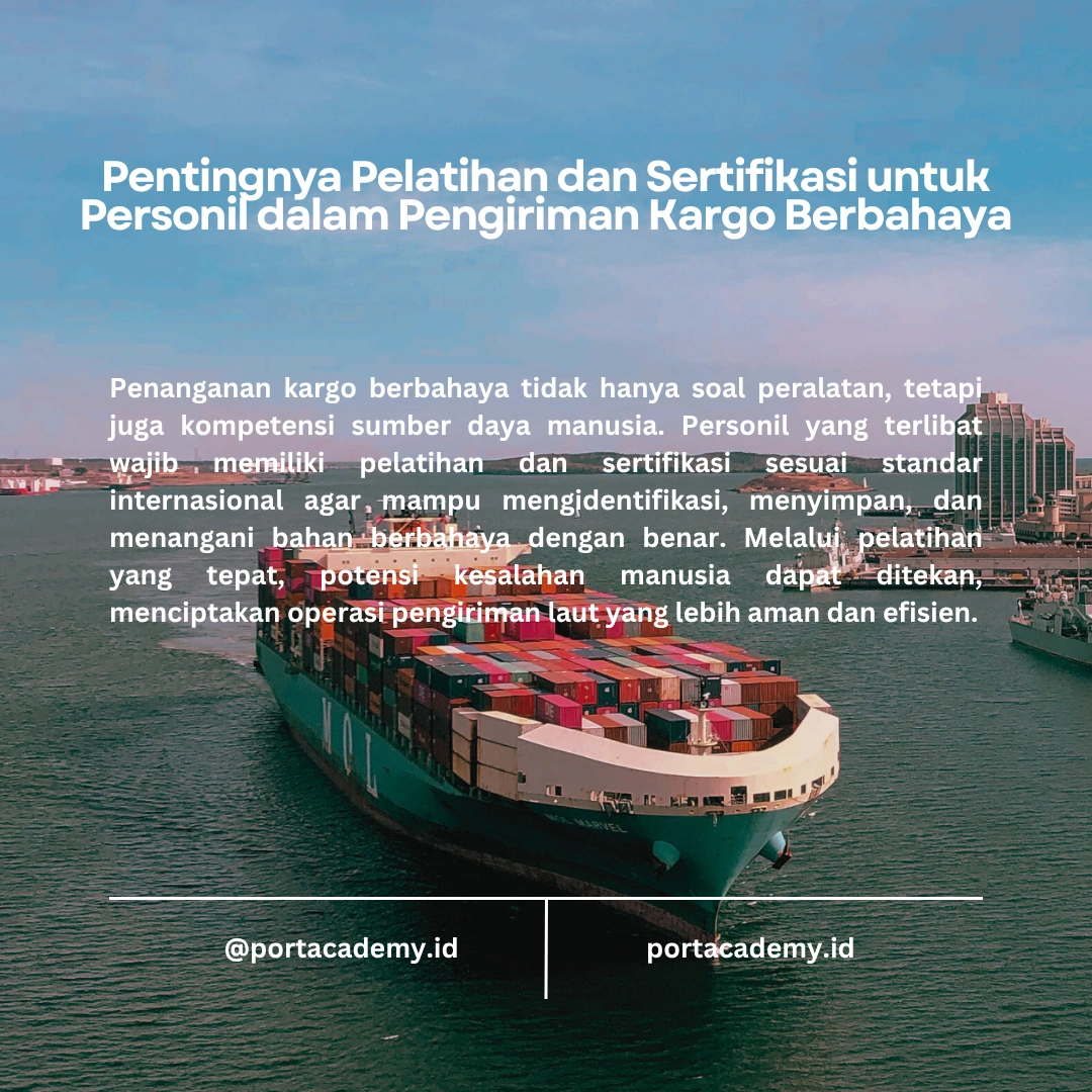 Panduan Mengelola Kargo Berbahaya dalam Pengiriman Laut