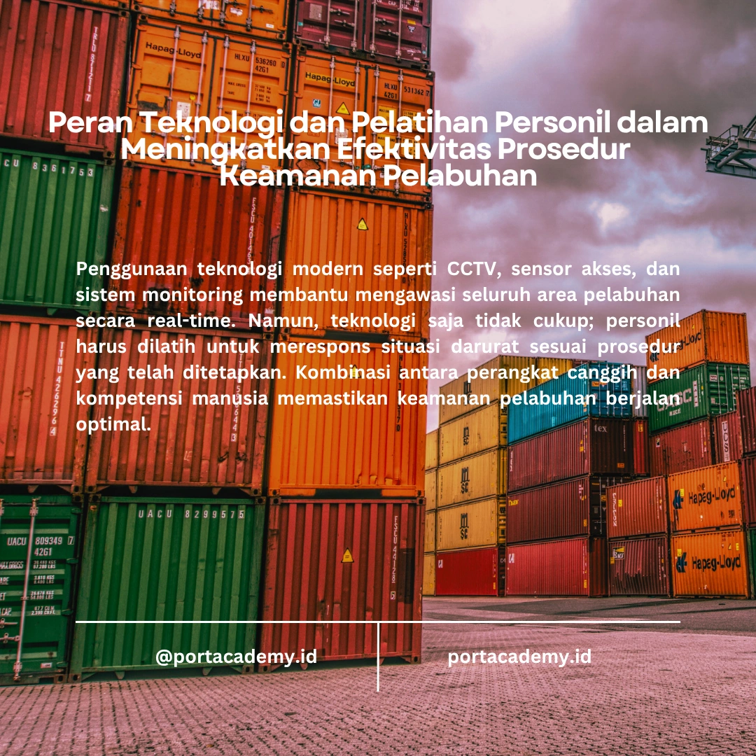 Langkah-langkah Menyusun Prosedur Keamanan untuk Fasilitas Pelabuhan