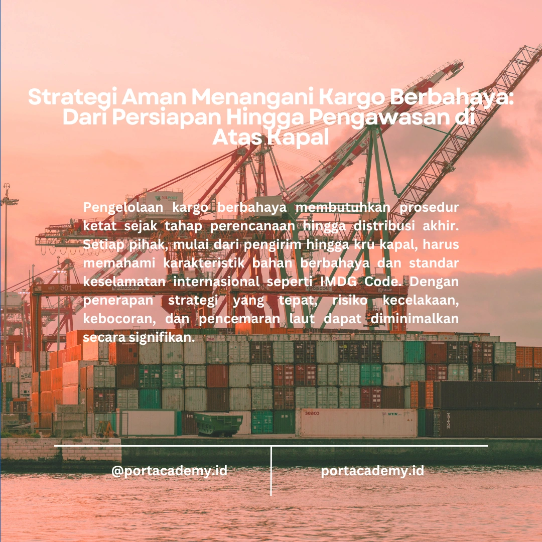 Panduan Mengelola Kargo Berbahaya dalam Pengiriman Laut