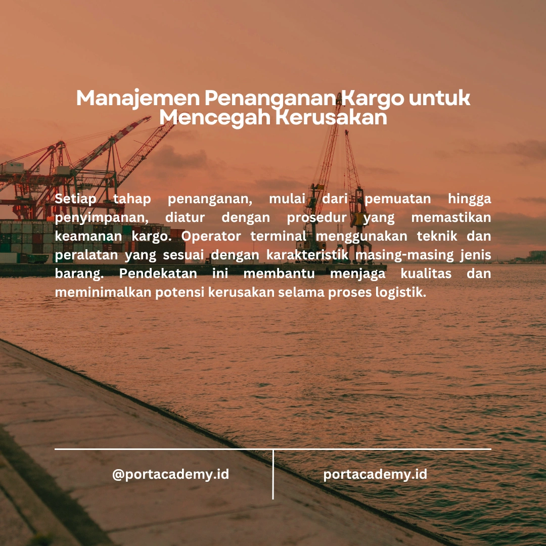 Bagaimana Operator Terminal Menjaga Kualitas Kargo