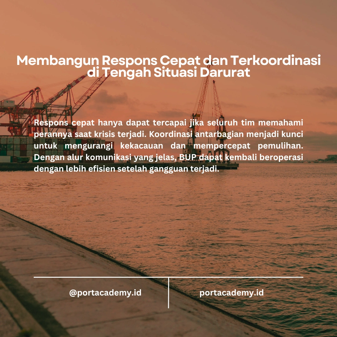 Panduan Manajemen Krisis dalam Operasi BUP