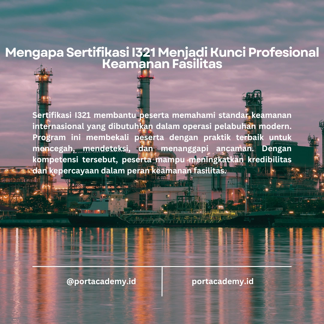Pelatihan Keamanan Fasilitas dengan Sertifikasi I321