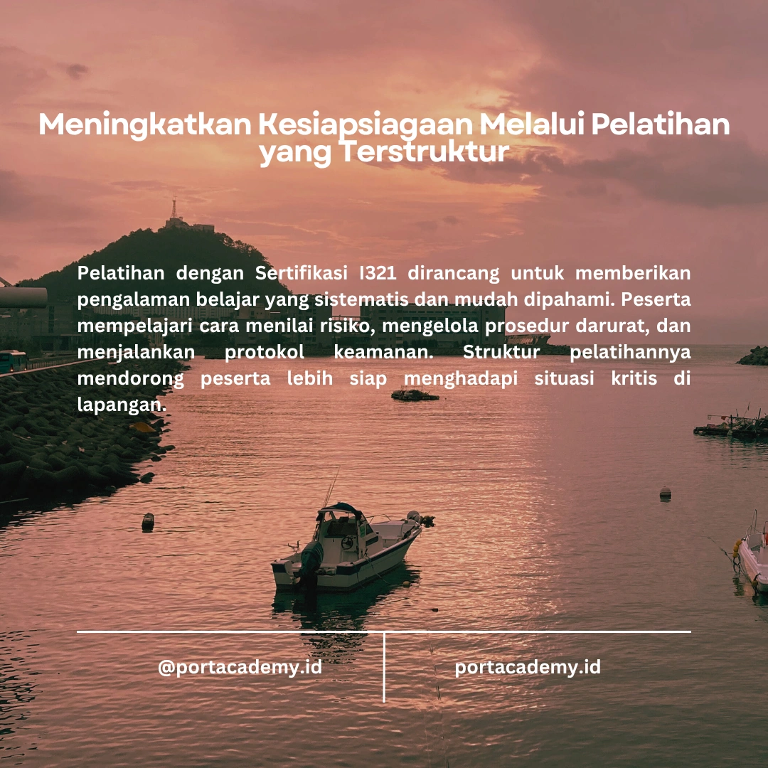 Pelatihan Keamanan Fasilitas dengan Sertifikasi I321