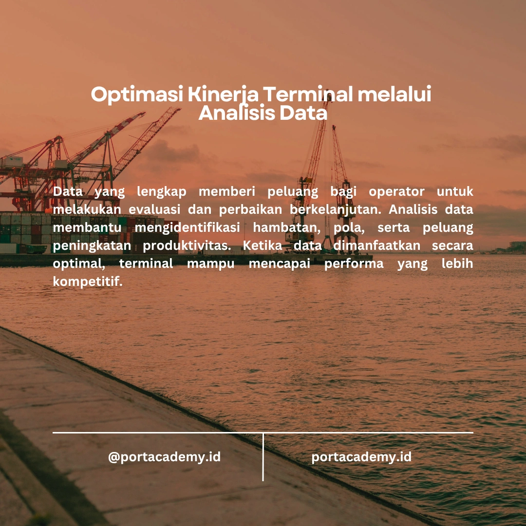 Pentingnya Ketersediaan Data bagi Operator Terminal
