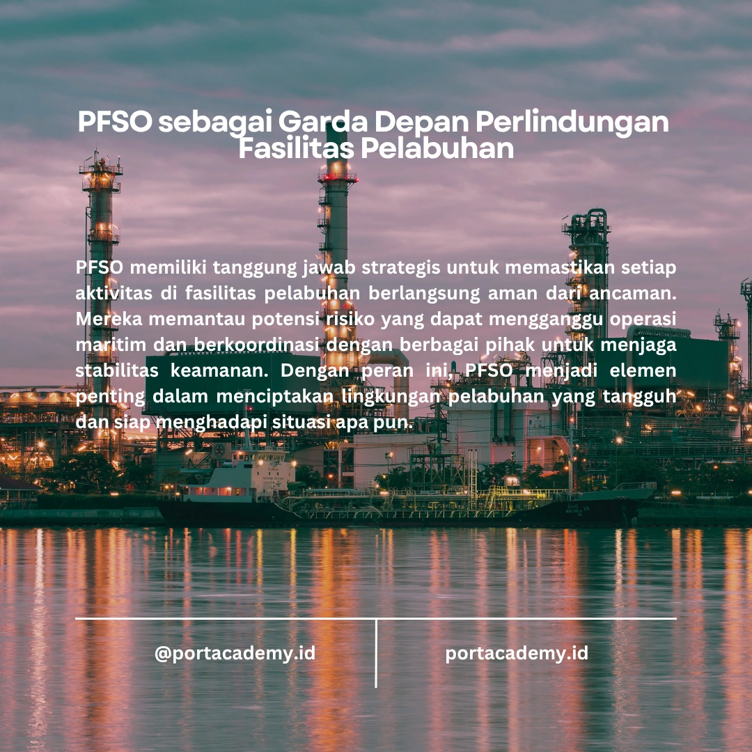 Peran PFSO dalam Keamanan Maritim Global