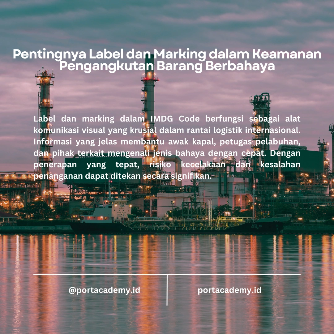 Label dan Marking dalam IMDG Code: Panduan Lengkap