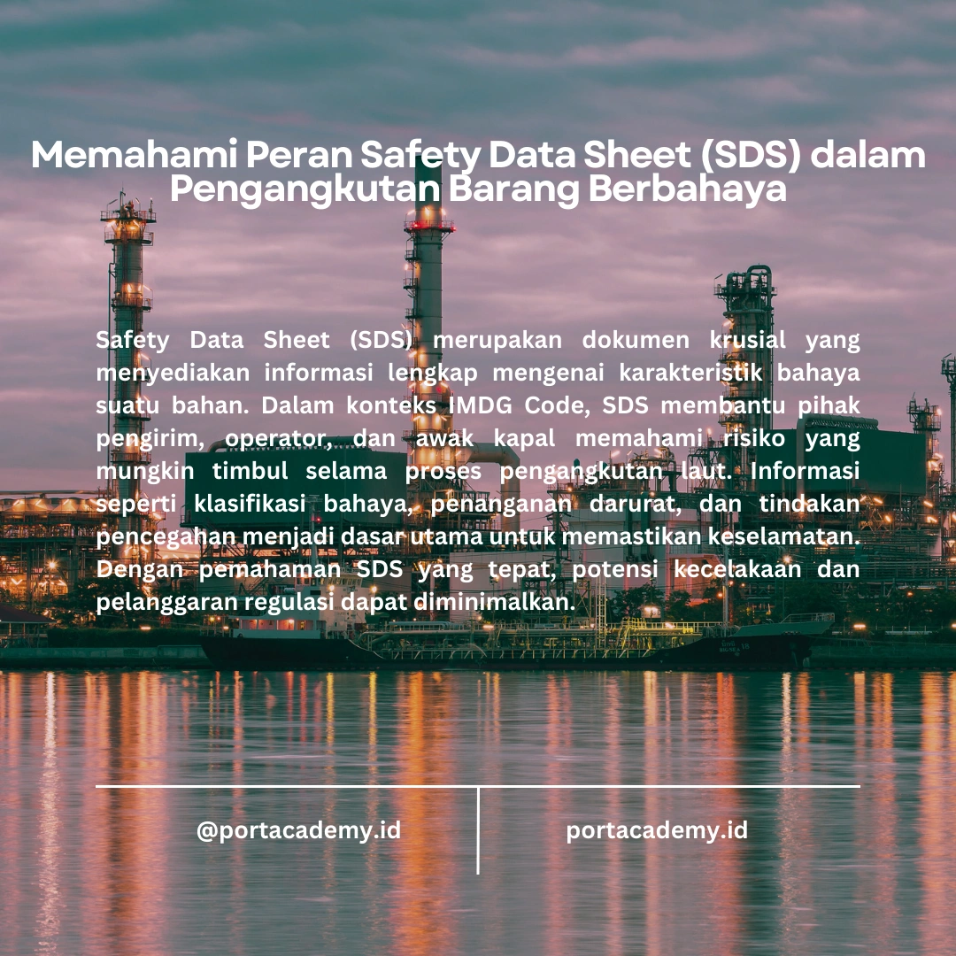 Sistem Klasifikasi Bahan Berbahaya dalam IMDG Code