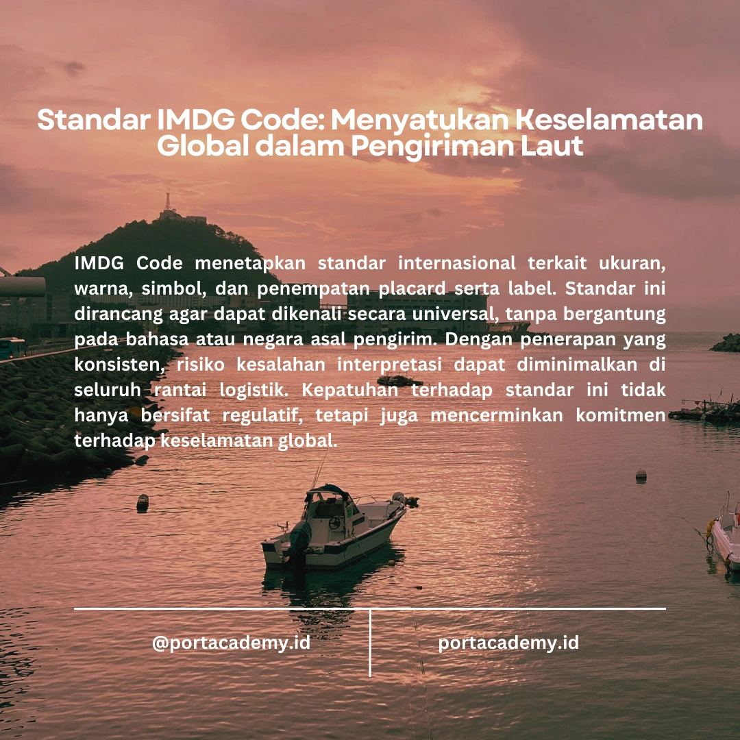 Panduan Placarding dan Labeling dalam IMDG Code