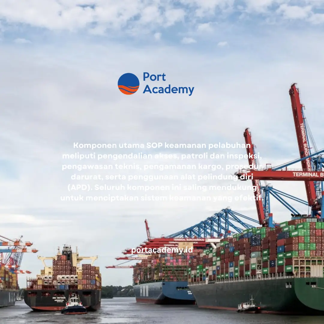 Komponen SOP Keamanan Pelabuhan