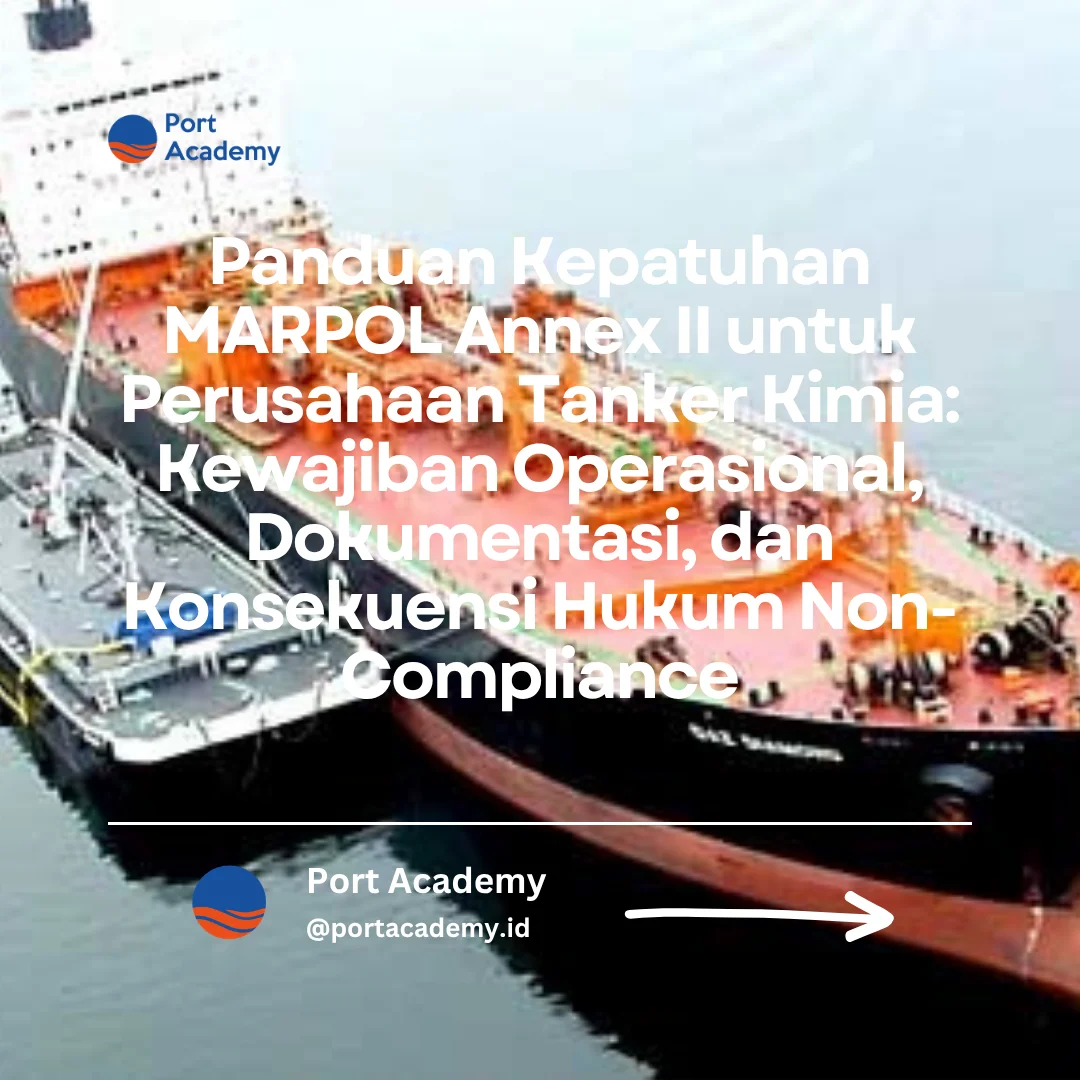 kepatuhan MARPOL Annex II tanker kimia
